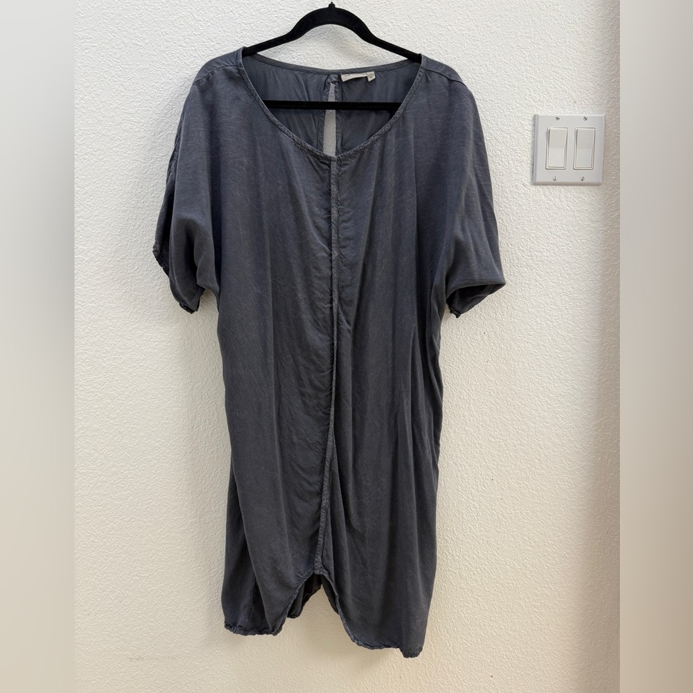 The Odells Oversized Gray Casual Shirt Dress size XS